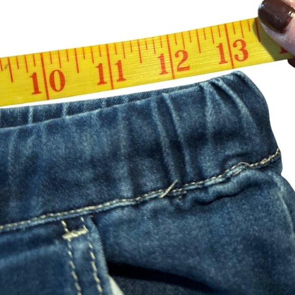 Gemma Rae Denim Drawstring Shorts W/ Pockets & Elastic Waist Womens 26" - Picture 4 of 7